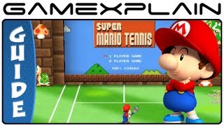 Mario Tennis Open Unlock Baby Mario  Super Mario Tennis 13 Guide amp Walkthrough [upl. by Jacey809]