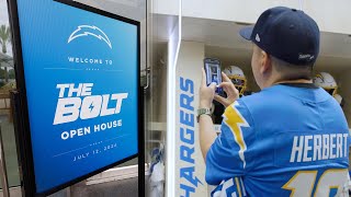 Chargers Fans Tour BrandNew Facility  LA Chargers [upl. by Hannover19]