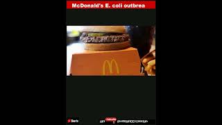 McDonalds E coli outbreak has sickened more than 100 peopleShorts [upl. by Ennayllek]