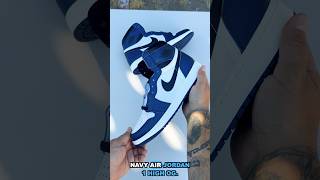 AIR JORDAN 1 HIGH OG MIDNIGHT NAVY INHAND LOOK  SHORT REVIEW 👀 [upl. by Obola738]