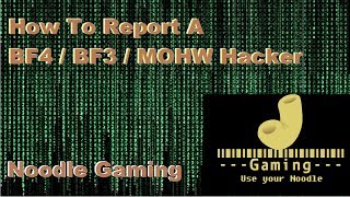 How to report a Battlefield 4 cheater on Battlelog also works with BF3 and MOHW [upl. by Nomaj]