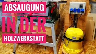 Absauganlage für die Holzwerkstatt [upl. by Genesia363]