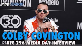 Colby Covington Vows to Bring Out The Quitter in Leon Edwards Wont Fight Racist Belal Muhammad [upl. by Raye99]