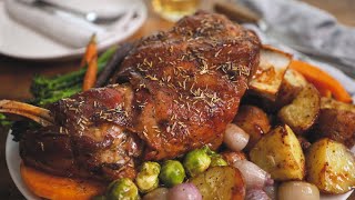 Roast Lamb Shoulder  Perfect Sunday Roast [upl. by Mit]