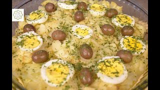 Bacalhau à Gomes de Sá  Chef Ana Lemgruber 2020 [upl. by Zahc]