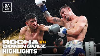 FIGHT HIGHLIGHTS  Alexis Rocha vs Santiago Dominguez [upl. by Nert]