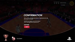 NBA 2K24 Cap Space BRONZE Trophy [upl. by Atneciv]