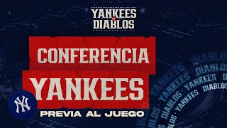 Conferencia de Prensa Yankees de Nueva York 24 de marzo 2024 [upl. by Neelhtak]