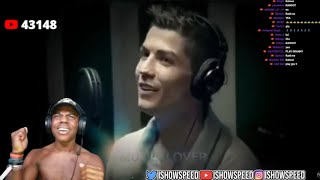 Speed Reacts To Ronaldo’s Indian Song 😂 [upl. by Eirod]