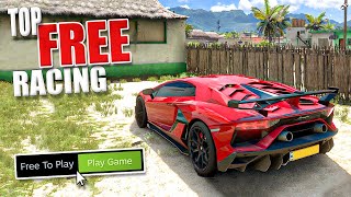 Top 10 FREE Racing Games 2024 NEW [upl. by Colinson825]