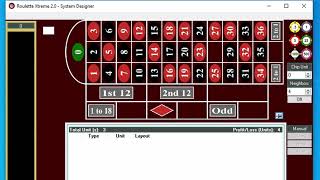 Labouchere System simulation roulette xtreme simulator [upl. by Connell]