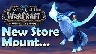 New Store Mount Vulpine Familiar  My Thoughts  Battle for Azeroth [upl. by Thomajan]