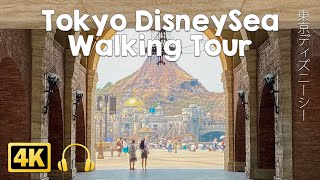 JAPAN WALK Tokyo DisneySea Walking Tour Jun2021 [upl. by Oscar]