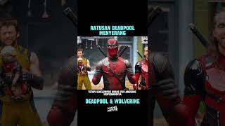 RATUSAN DEADPOOL MENYERANG film alurfilm movie alurfilem [upl. by Llerroj]