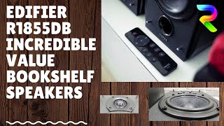 Edifier R1855DB Bookshelf Speakers  Unboxing Review and Comparison [upl. by Stevie]