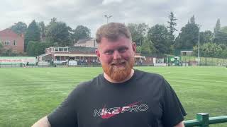 First team mangers interview at Bedworth Utd Nuneaton griff vs Nuneaton town [upl. by Nifled]