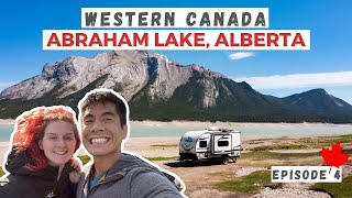 Amazing FREE campsite near Banff National Park  RV LIFE [upl. by Adialeda978]