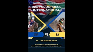 U25 Polocrosse International  Test Match 2 [upl. by Chicky665]