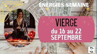 🌱 VIERGE du 16 au 22 SEPTEMBRE 🌸 message pour toiviergehebdo [upl. by Lehcsreh901]