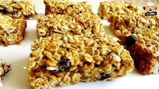 2 INGREDIENT MUESLI BARS RECIPE DIY EASY FOR KIDS [upl. by Eugaet758]