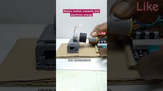 Converting energy •dc motor generator rotary regenerate free energy tech youtubeshorts [upl. by Ger861]