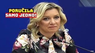 quotOPERI USTA SAPUNOMquot Zaharova žestoko osula paljbu na zvaničnika Bele kuće [upl. by Adiam521]