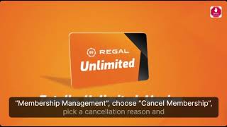 Cancel Regal Unlimited Quickly Through App Email Or Call [upl. by Attalanta]