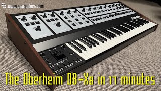 The Oberheim OBX8 in 17 minutes [upl. by Ericksen]