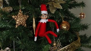 Elf on The Shelf  Hides in the Christmas tree [upl. by Euridice]