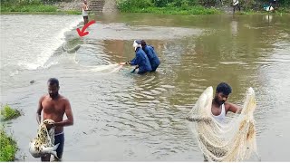 Amazing River Fish Catching  village fishing part 1 [upl. by Hafeenah]