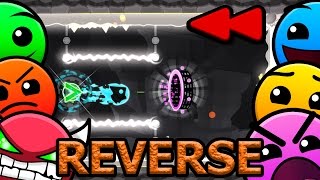 REVERSED Geometry Dash 21 All Levels 121 Latest Coins Reverse [upl. by Allimrac]