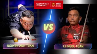 NGUYEN ANH TUAN VS LE NGOC TUAN  2024 HANOI OPEN billiards nineball 9ballpool highlights [upl. by Charil390]