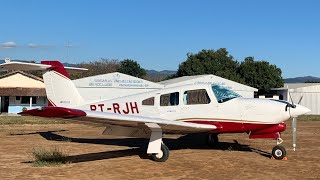 Da pista de Terra para a pista de Grama Se liga nesse vídeo 😱 Embraer Corisco Turbo [upl. by Nigel]