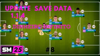 Soccer Manager 2025 Save Data Com ICONS 114 Parte 8 [upl. by Hebel]