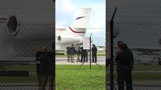 Venezuelan President Nicolas Maduros plane seized by US and transported to Fort Lauderdale [upl. by Vlada840]