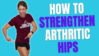 5 BEST strengthening exercises for arthritic hips [upl. by Ayikan]