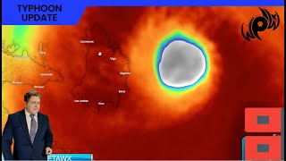 Super Typhoon Pepito  Manyi impacts the Philippines Westpacwx Update [upl. by Toma937]