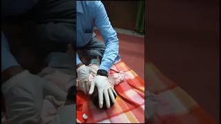 Baby Massage Physiotherapyshortvideo [upl. by Sinned]