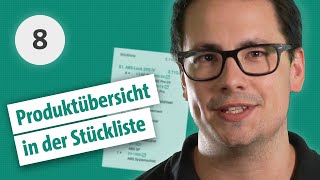 Produktübersicht in der Stückliste  Folge 8  Lock Book [upl. by Toulon]