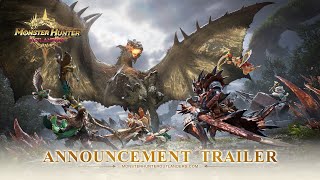 Monster Hunter Outlanders  Official Announcement Trailer Reveal [upl. by Babs922]