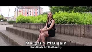 Portrait de Margaux MAUGAIN  candidate à miss 1517 FrancheComté 2016 [upl. by Ursulina]