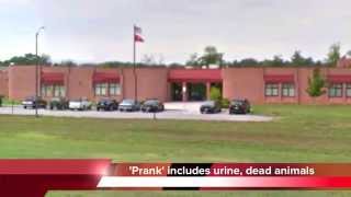 Sequoyah High School senior prank includes urine dead animals [upl. by Anelle774]