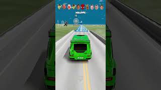 CR7 vs Messi vs Elon Musk vs Mrbean vs Iroman vs Pepsi Road🚗⚽😱 BeamngDrive shorts [upl. by Kellyann]