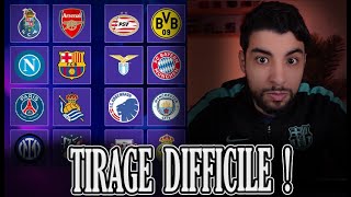 Quel est le Tirage le plus difficile des 18ème de finale de Ligue Des Champions [upl. by Krystal]