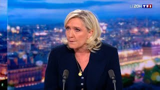 Marine Le Pen  « Cest ma mort politique qui est réclamée » [upl. by Lin]