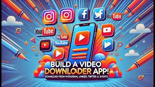 Build a Video Downloader App  Download Videos from YouTube Instagram LinkedIn amp Twitter Intro [upl. by Barna]