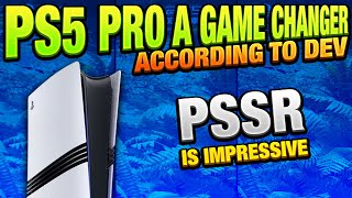 DEVS SAY PS5 PRO PSSR UPSCALING IS VERY IMPRESSIVE  AS GOOD AS EXPENSIVE GAMING PC [upl. by Gregrory]