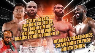 ☎️Canelo Vs Eubank Jr Could Be ‘The Money Move’ Bradley Challenges Crawford To Face Boots Ennis❓ [upl. by Hieronymus440]