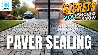 From DULL to DAZZLING The Ultimate Paver Sealing Guide [upl. by Annaek]