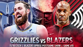 The Portland Trail Blazers are a DISASTER  Blazers vs Grizzlies Recap  Highlights  Postgame Show [upl. by Lowrie]